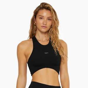 Set Active High Neck Angle Bra